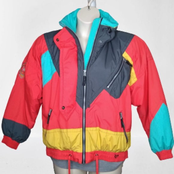 Obermeyer Jackets & Blazers - Vintage 90s Obermeyer Colorblock Ski jacket
